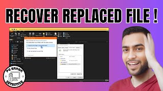 How to Recover a Replaced File on Windows [upl. by Tilney]