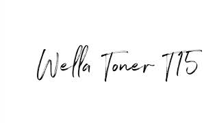 Wella Toner T15 [upl. by Drageruaeb]