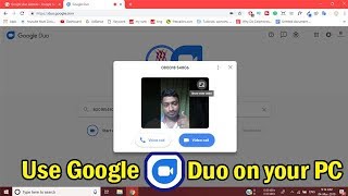 How to Use Google Duo on Windows PC or Laptop [upl. by Mosier]