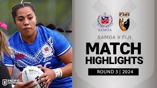 Pacific Championships 2024  Fetu Samoa v Bulikula  Match Highlights [upl. by Eyahs]