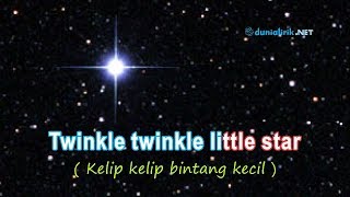 Lagu Bahasa Inggris Twinklequot Little Star  Lirik dan ArtiTerjemahan [upl. by Uriah]