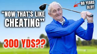 80 Year Old Golfer Aims To Hit Driver 300 Yards [upl. by Yral]