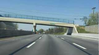 Pennsylvania Turnpike Interstate 76 Exits 75 to 67 westbound [upl. by Nevaeh509]