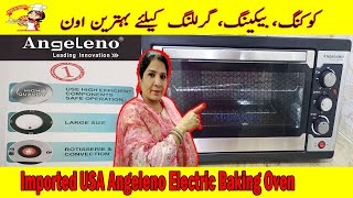 Best USA imported Oven King of Roasting Baking amp Grilling  Review of Angeleno 45L Convection Oven [upl. by Oicaroh]