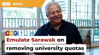 Sarawak’s removal of varsity quotas should be emulated says exminister [upl. by Ikin]