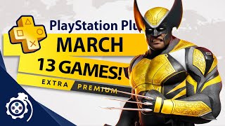 PlayStation Plus Extra  March 2024 PS [upl. by Siol]