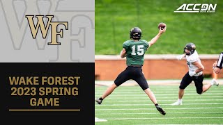 2023 Wake Forest Spring Football Game [upl. by Oconnor784]