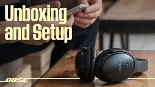 Bose QuietComfort 35 II – Unboxing and Setup [upl. by Wexler118]