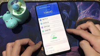 Samsung Galaxy A51 AnTuTu Benchmark [upl. by Lyrred]