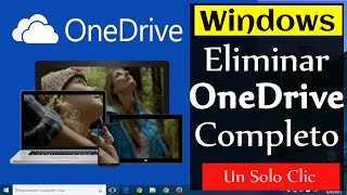 2 Pasos Eliminar OneDrive Completamente Windows 8 u 10 [upl. by Nycila98]