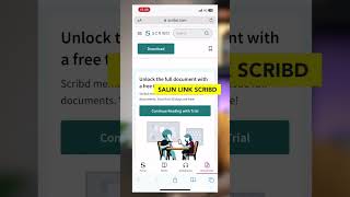 TIPS Unlock SCRIBD Premium Gratis shorts [upl. by Spalding]