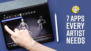 7 iPad Apps Every Artist Needs that are not drawing apps [upl. by West]