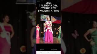 MISS CALENDAR GIRL 2017 SWIMSUIT COMPETITION 8 ONE OF MY BEST EXPERIENCE IN PAGEANTRY [upl. by Honorine]