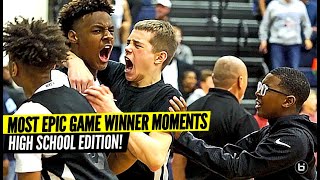 The Most Epic Game Winners EVER Moments High School Edition [upl. by Remmos]