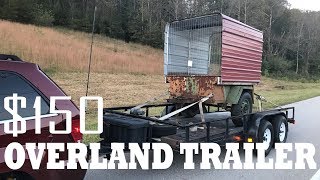 150 M416 military trailer  Overland Trailer Ep1 [upl. by Ruthven92]