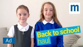 Back to school hauls  Asda George [upl. by Aettam190]