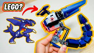 Pokémon Lego Build Challenge Epic Garchomp Mech [upl. by Loris]