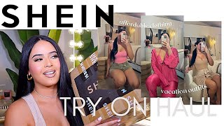 HUGE SHEIN TRY ON HAUL 🥥✨ SPRINGSUMMER AFFORDABLE OUTFIT IDEAS  accessories matching sets  MORE [upl. by Nemra519]