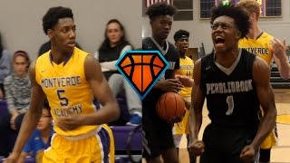 Collin Sexton vs RJ Barrett  FULL Montverede vs Pebblebrook Highlights [upl. by Ardnaid]