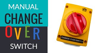 Manual changeover switch [upl. by Notlrac]