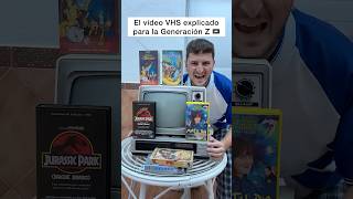 El vídeo VHS explicado para la Generación Z humor retro vhs 90s genz [upl. by Herra65]