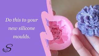 How to use FONDANT on SILICONE MOLDS FULL TUTORIAL for BEGINNERS with ItsAPieceOfCake [upl. by Bigot]