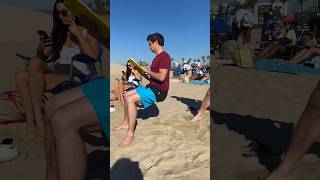 Without Chair Balancing beach xaviermortimer chair balance magic trick amazing [upl. by Yecac113]