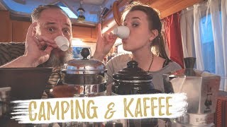 CAMPING UND KAFFEE  Perkolator French Press amp Co [upl. by Qifar288]