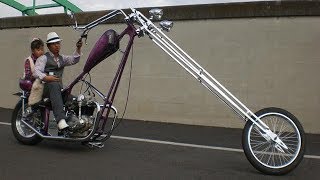 Amazing Custom Long Chopper Motorcycles [upl. by Cadmar]