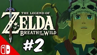 LEGEND OF ZELDA BREATH OF THE WILD  Ep 2  Nintendo Switch [upl. by Airdnalahs]