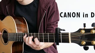 Canon in D  Pachelbel Fingerstyle Guitar Cover [upl. by Cassell]