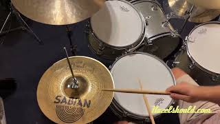 Sabian HH Bright Hats 13” 918 1280 g [upl. by Arihas263]