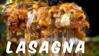 How To Make Lasagna  Easy Cheesy amp Delicious [upl. by Nagirrek]