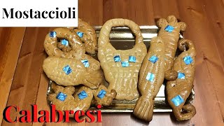 Mostaccioli CALABRESI  Nzuddi o Nzulli [upl. by Airamasor235]