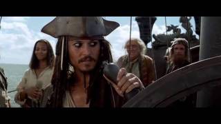 The Lonely Island Ft Micheal Bolton  Captain Jack Sparrow Lyrics [upl. by Aenej]