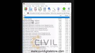 💥Construction Invoice amp Quotation Format⬇️Download civilengineering excel [upl. by Gibe363]