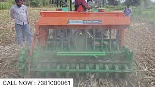 KAMBOJ SMART SEEDER  MULTICROP sowing directly in Maize Residues 91 7381000061 [upl. by Eednahs234]