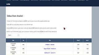 İDDAA  MÜTHİŞ ANALİZ PROGRAMI [upl. by Hplodnar]
