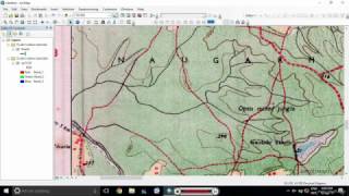 ESRI ArcGIS Creating Polyline Shp File [upl. by Luapleahcim40]