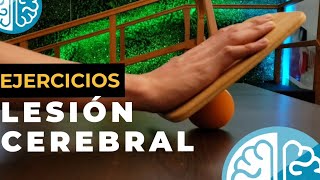 EJERCICIOS PARA LESIÓN CEREBRAL ► FISIOTERAPIA REAL SOLIDARTE NEUROREHABILITACIÓN TRAUMATISMO CRANEO [upl. by Carlynne638]