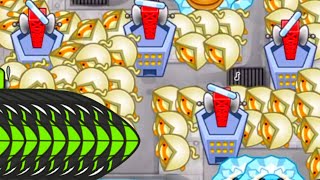 meet the lategame strategy that can defend INFINITE ZOMGS Bloons TD Battles [upl. by Lzeil]