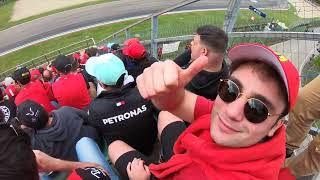 F1 Imola 2022  Fan View  Saturday Sprint Race [upl. by Aticnemrac55]