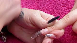 Come Applicare Una Tip Dopo Aver Preparato lUnghia Tutorial Naio Nails [upl. by Ardnekat]