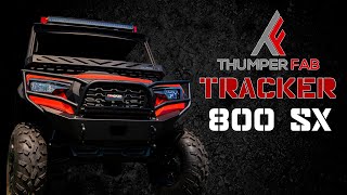 Tracker Off Road 800SX Winch Headache Rack Bumper Roof Rack and TONS of lights [upl. by Aubert]