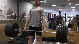 180KG Deadlift 82KG bodyweight 720p [upl. by Akinahs]