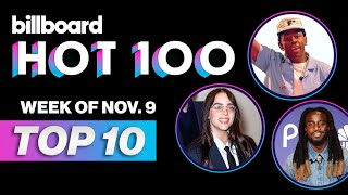 Billboard Hot 100 Top 10 Countdown For November 9 2024  Billboard News [upl. by Ara43]