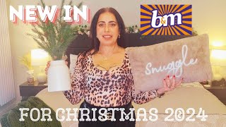 HUGE⭐️NEW IN⭐️BampM HAUL FOR CHRISTMAS 🎄2024 [upl. by Enohsal]