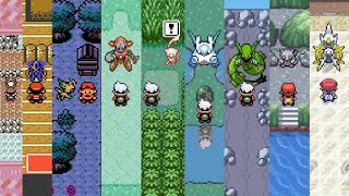 【初代～プラチナ】全伝説・幻ポケモン登場シーン【赤・緑／金・銀・クリスタル／ルビー・サファイ・アエメラルド／ファイヤレッド・リーフグリーン／ダイヤモンド・パール・プラチナ／ポケットモンスター】 [upl. by Niveek459]