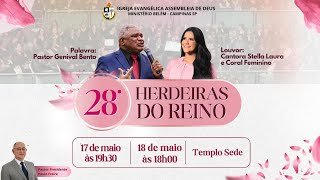 28º HERDEIRAS DO REINO 2024  SEXTAFEIRA  17052024 [upl. by Gardie]