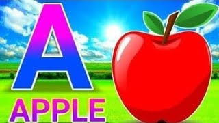 A For AppleB For BallC For CatEnglish Alphabet For KidsPhonics AbcdA For Apple New Video4335 [upl. by Wickham]